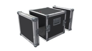 2 Doors Hand Held Flight Case