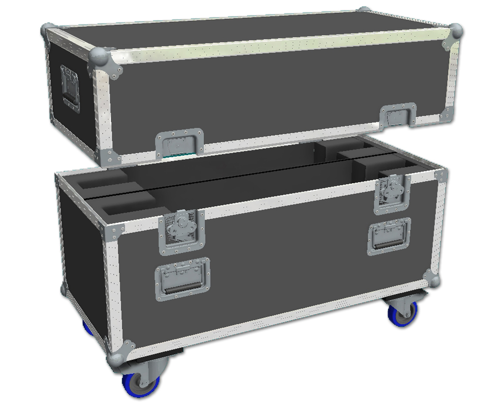 Double Screen Flight Case