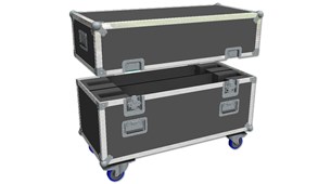Double Screen Flight Case