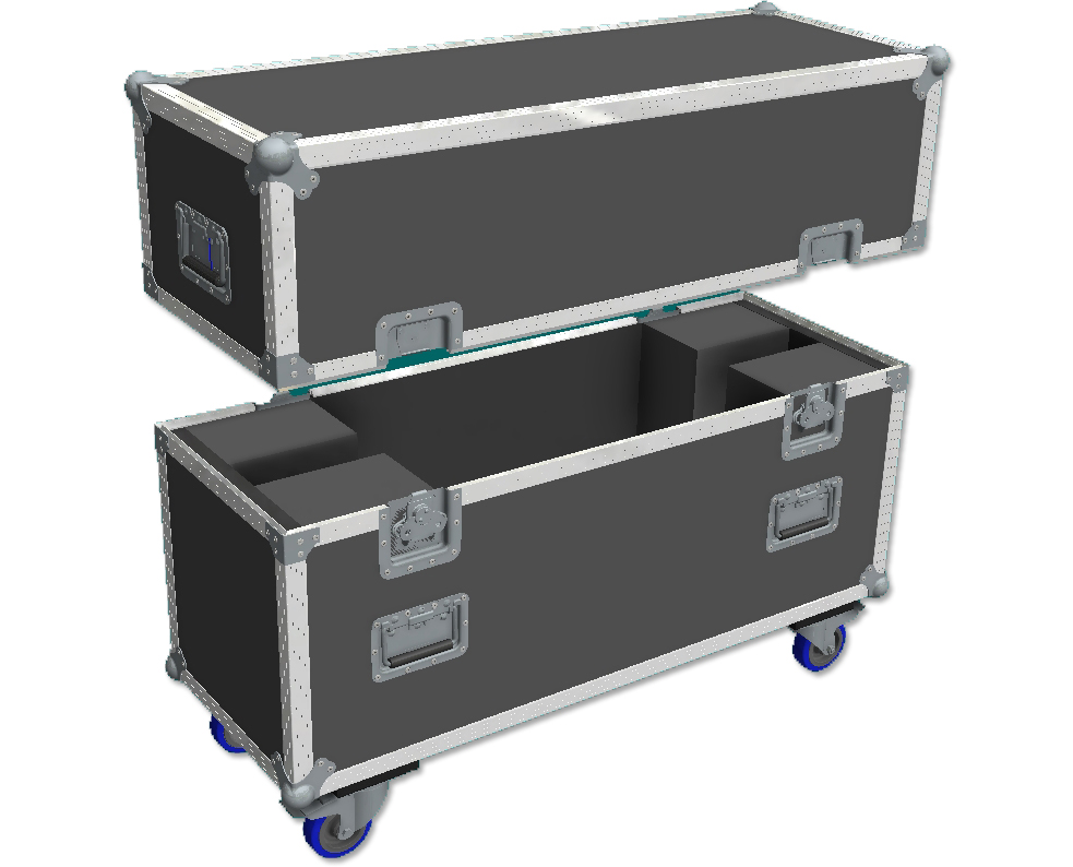 Single Screen Flight Case