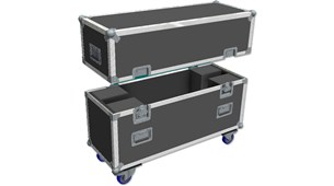 Single Screen Flight Case