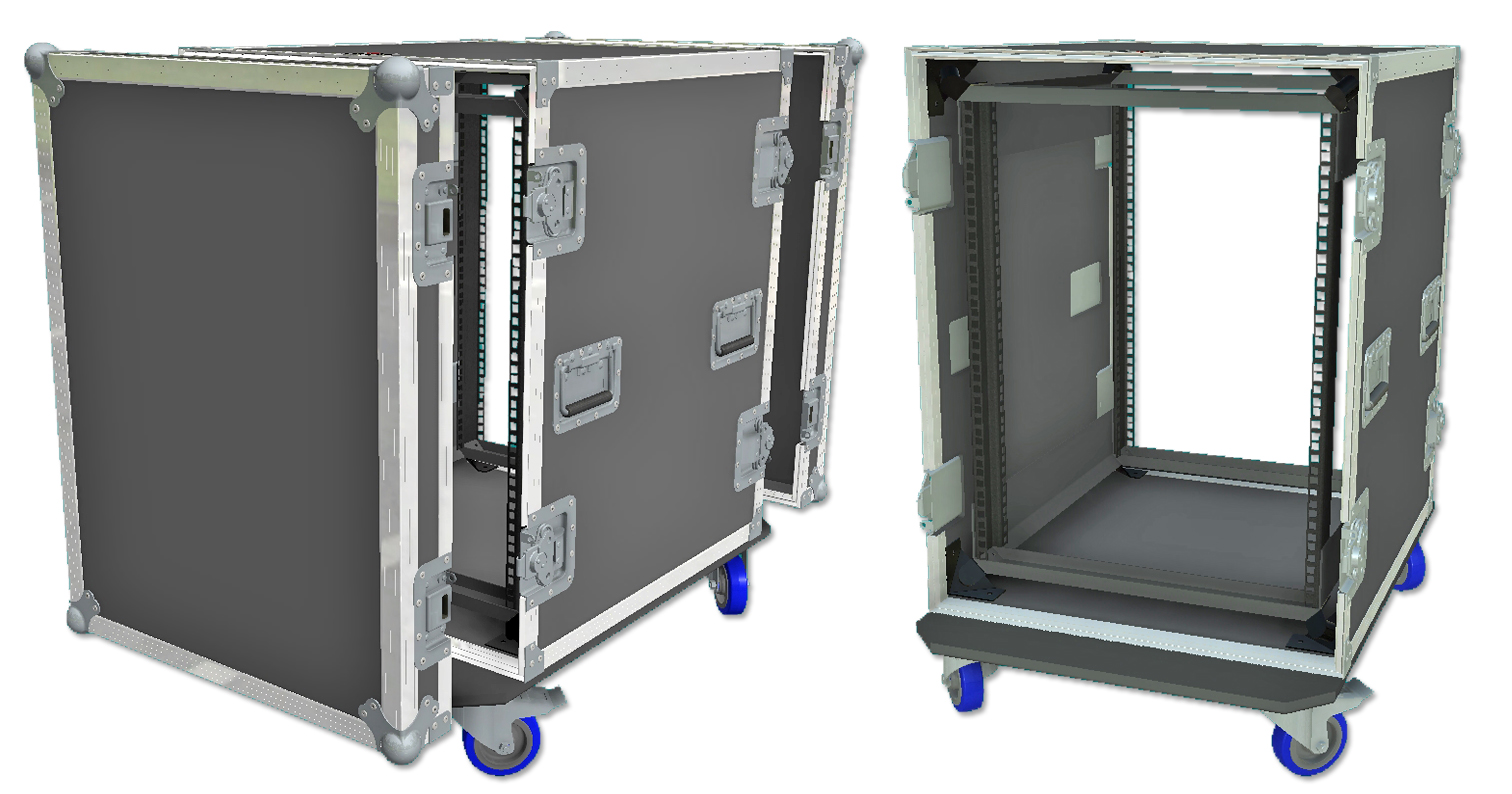 Shock Mounted Flight Case