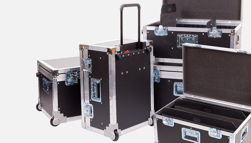 Road Cases & Trunks on Wheels, Wheeled Flight Case UK | Dragon Cases